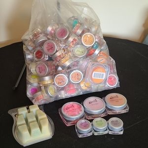 Various Scentsy mini testers wax samples